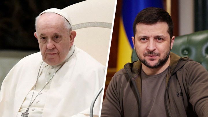 Papież Franciszek i Prezydent Ukrainy