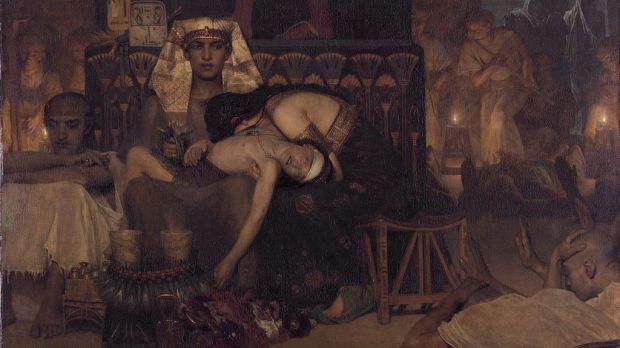 1024px-1872_Lawrence_Alma-Tadema_-_Death_of_the_Pharaoh_Firstborn_son.jpg