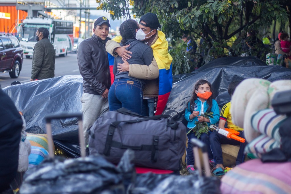 refugiados en colombia