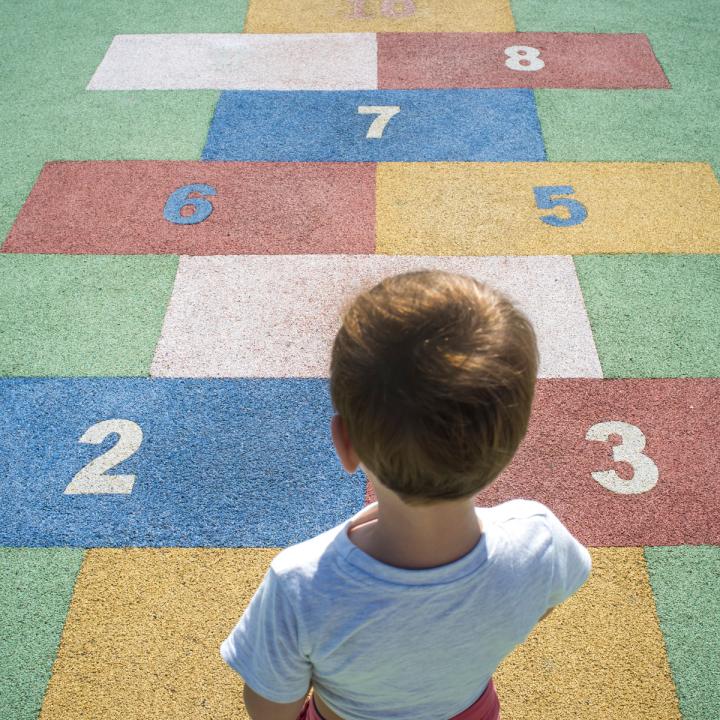 BAMBINO, GIOCO, NUMERI