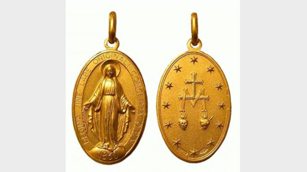 medaglia miracolosa falsa