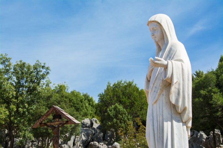 statua Maryi w Medjugorie