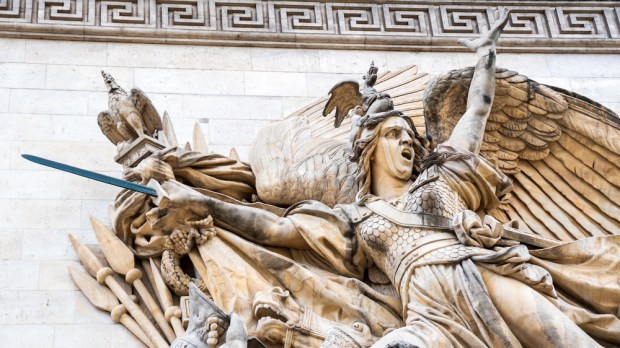 SCULTURA "LA MARSIGLIESE" SULL'ARCO DI TRIONFO A PARIGI