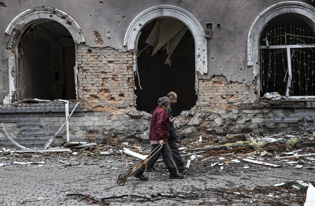 UKRAINE WAR DESTRUCTION