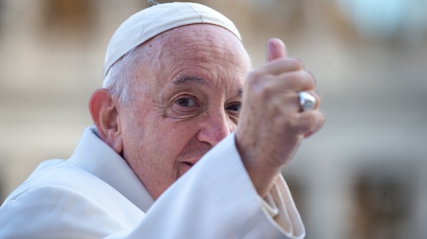 Pope Francis Thumbs up