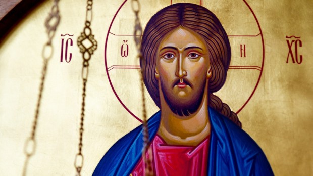 Jezus Chrystus na ikonie