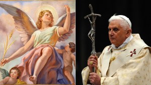 Pope-Benedict-XVI-The-fresco-of-angel-Shutterstock