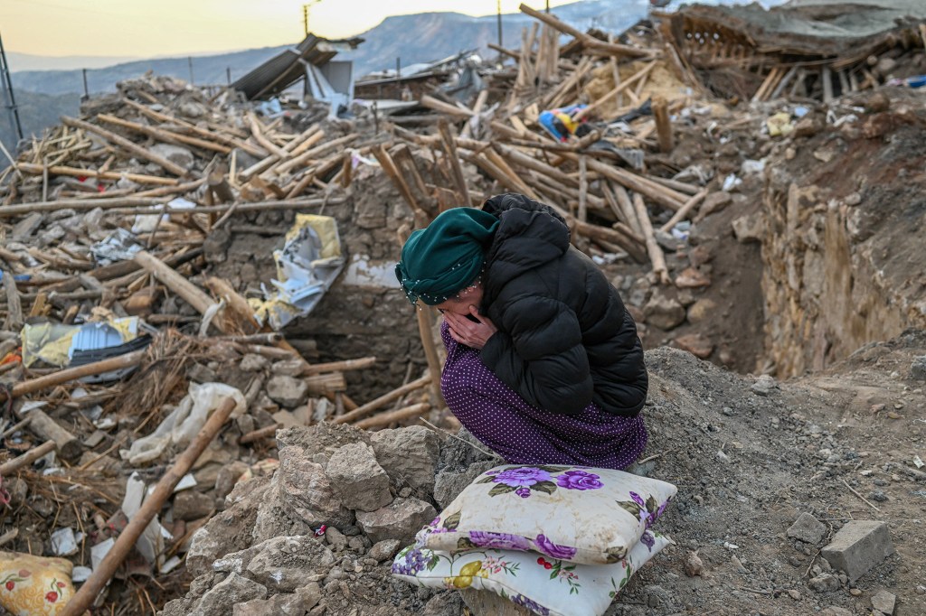 Woman-TURKEY - SYRIA - QUAKE-AFP